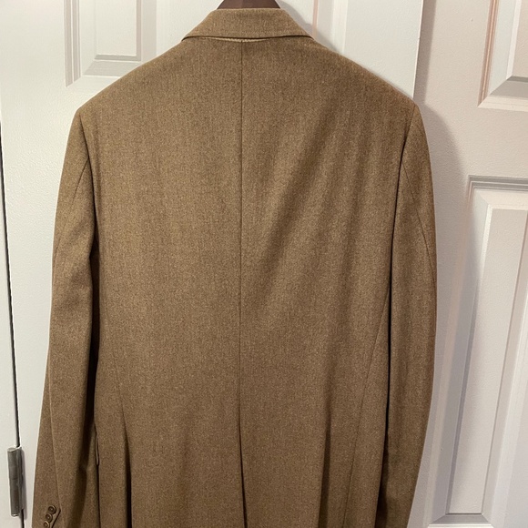 Vintage Holland and Holland Tan Blazer, size 42L, 100% wool - Picture 2 of 7
